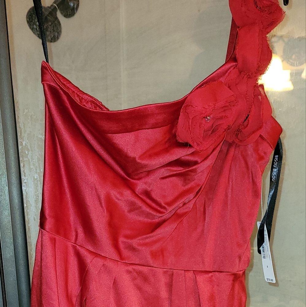 Sexy red dress